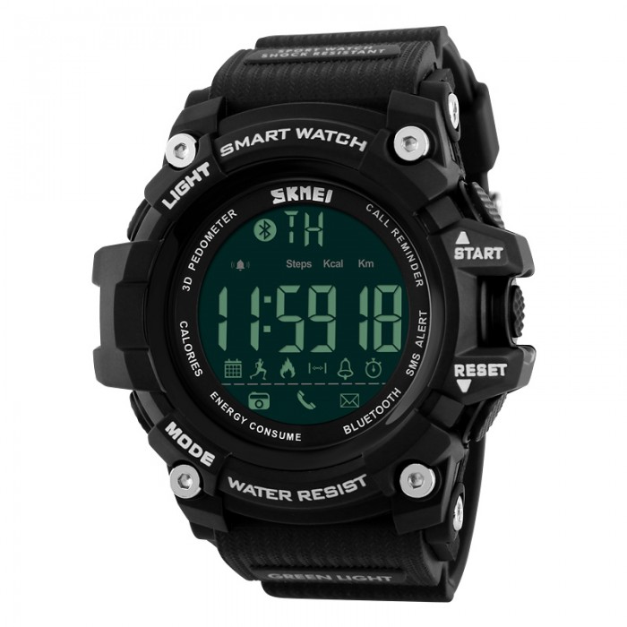 Тактические смарт-часы Skmei 1227 Black Тактические смарт-часы Skmei 1227 Black