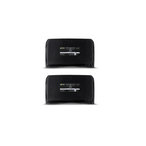 Баллистические пакеты под камербанды U-WIN OW, Black, 90-97см