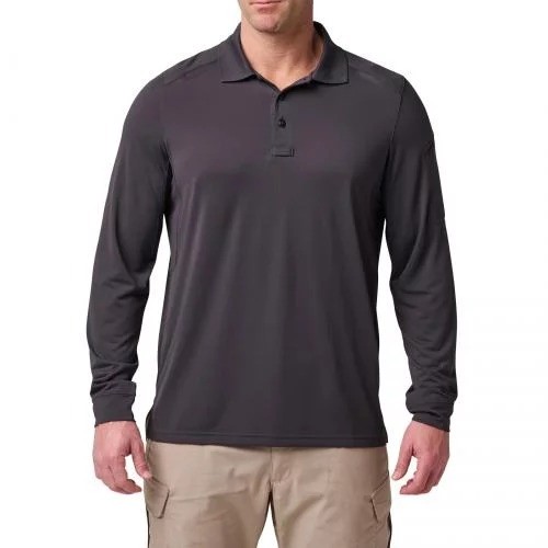 Поло з довгим рукавом 5.11 Tactical® Helios Long Sleeve Polo, Navy Blue