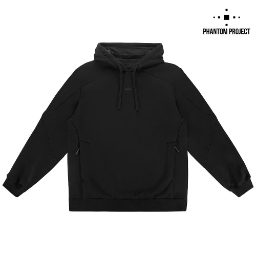 Phantom Project/M-Tac кофта Hoodie Semi-raglan Washed Cotton, Black