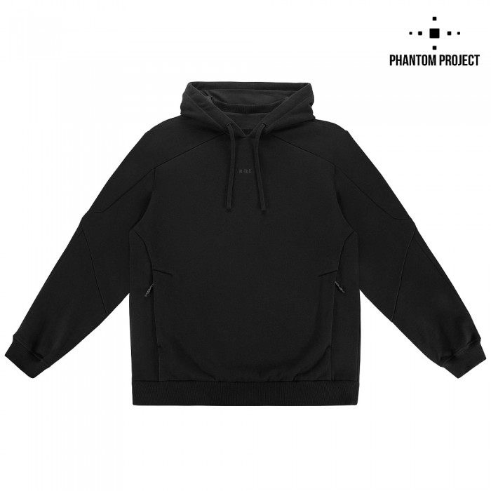 Phantom Project/M-Tac кофта Hoodie Semi-raglan Washed Cotton, Black Phantom Project/M-Tac кофта Hoodie Semi-raglan Washed Cotton, Black
