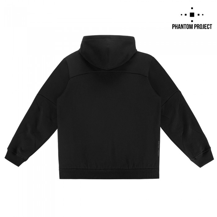Phantom Project/M-Tac кофта Hoodie Semi-raglan Washed Cotton, Black Phantom Project/M-Tac кофта Hoodie Semi-raglan Washed Cotton, Black