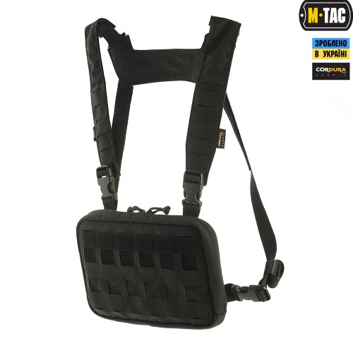 Нагрудная сумка M-Tac Chest Rig Elite , Black, Универсальный