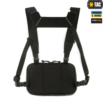 Нагрудная сумка M-Tac Chest Rig Elite , Black, Универсальный
