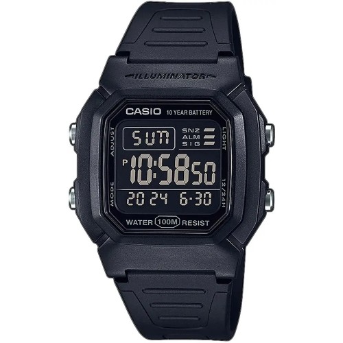 Годинник Casio W-800H-1BVES, Black