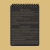 Всепогодний блокнот Ecopybook Tactical A6, Black