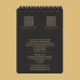 Всепогодный блокнот Ecopybook Tactical A6, Black