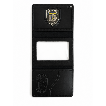 Обкладинка посвідчення МВС-3 (з шевроном), Black