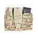 Тройной подсумок с клапаном Vik-Tailor, MultiCam