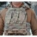 Тройной подсумок с клапаном Vik-Tailor, MultiCam