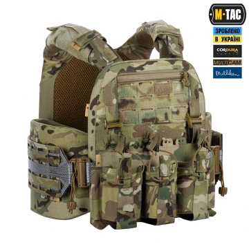 Плитоноска M-Tac Cuirass Tiger Elite, MultiCam, XS/S