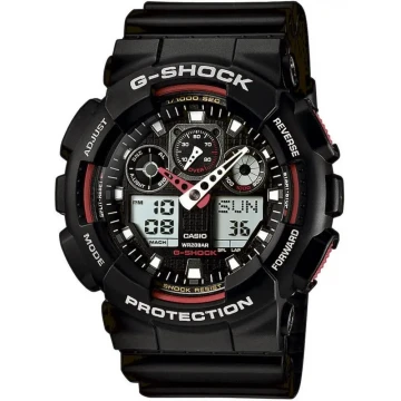 Годинник Casio GA-100-1A4ER G-Shock., Black
