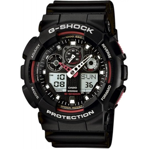 Годинник Casio GA-100-1A4ER G-Shock., Black