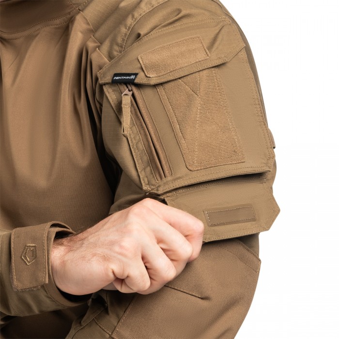 Рубашка тактическая Pentagon Combat Shirt, Camo Green Рубашка тактическая Pentagon Combat Shirt, Camo Green