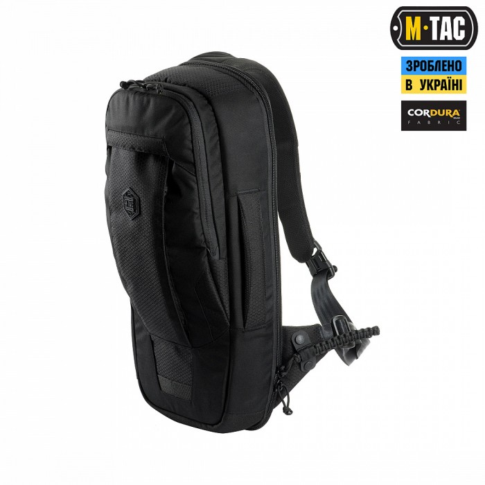 Рюкзак однолямочный для короткоствольного оружия M-Tac Agent Elite Hex, Black Рюкзак однолямочный для короткоствольного оружия M-Tac Agent Elite Hex, Black