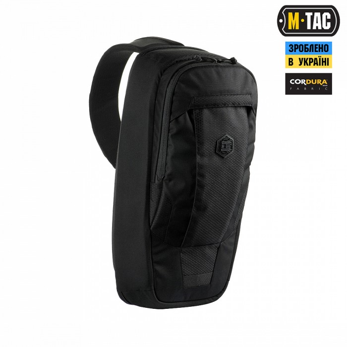 Рюкзак однолямочный для короткоствольного оружия M-Tac Agent Elite Hex, Black Рюкзак однолямочный для короткоствольного оружия M-Tac Agent Elite Hex, Black