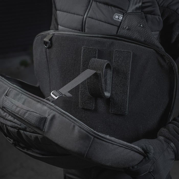 Рюкзак однолямочный для короткоствольного оружия M-Tac Agent Elite Hex, Black Рюкзак однолямочный для короткоствольного оружия M-Tac Agent Elite Hex, Black