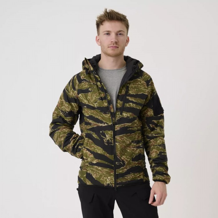 Куртка Helikon-Tex Wolfhound Hoodie Jacket - Windpack Nylon, Tiger Stripe Куртка Helikon-Tex Wolfhound Hoodie Jacket - Windpack Nylon, Tiger Stripe