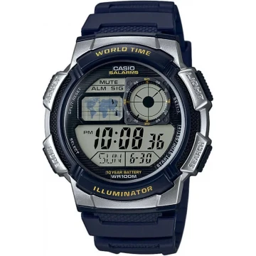 Годинник Casio AE-1000W-2A, Silver