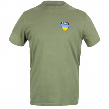 Футболка 5.11 Tactical Shield Ukraine Лімітована Серія, Olive