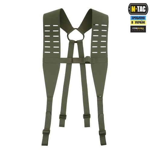 Ремені плечові для тактичного пояса M-Tac Laser Cut, Ranger Green