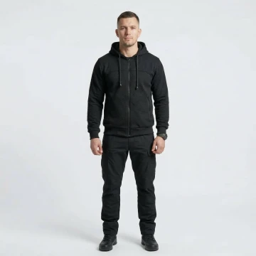 Флисовая кофта Vik-Tailor Alfa Jacquard, Черный