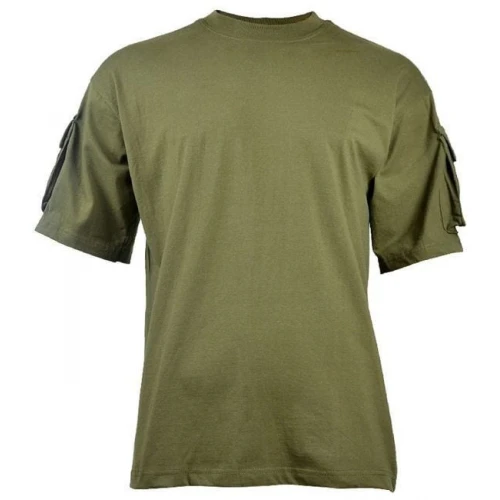 Футболка T-shirt MFH з кишенями Olive