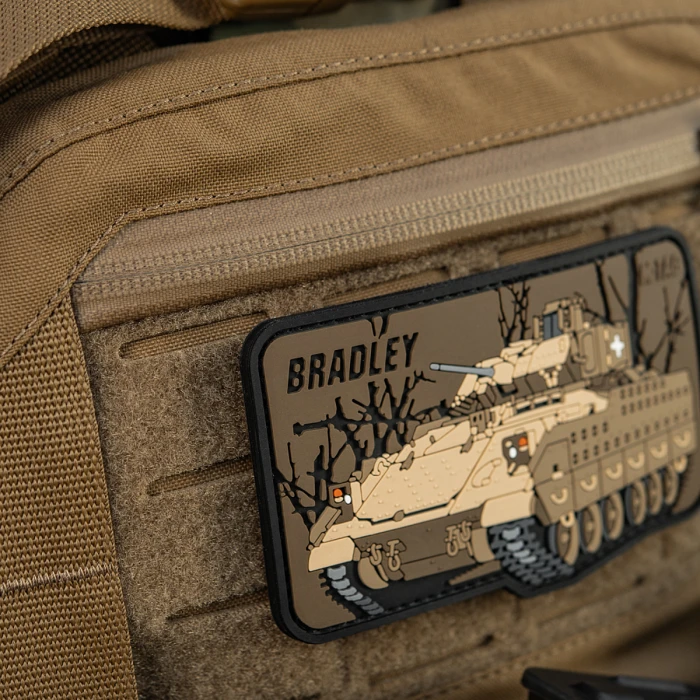 M-Tac нашивка Bradley (PVC), Coyote M-Tac нашивка Bradley (PVC), Coyote