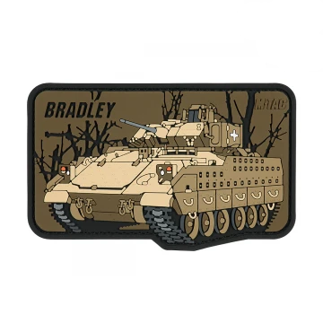 M-Tac нашивка Bradley (PVC), Coyote