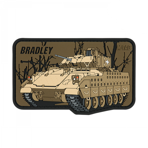 M-Tac нашивка Bradley (PVC), Coyote