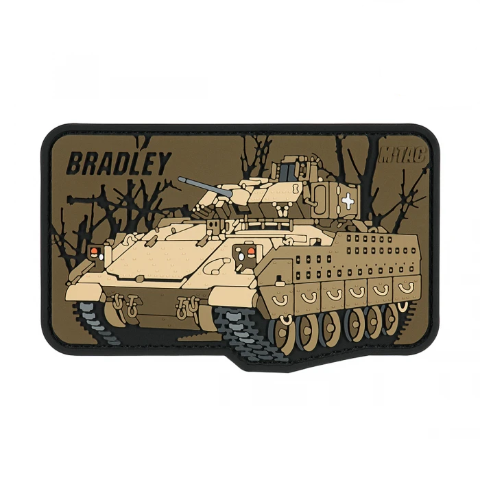 M-Tac нашивка Bradley (PVC), Coyote M-Tac нашивка Bradley (PVC), Coyote