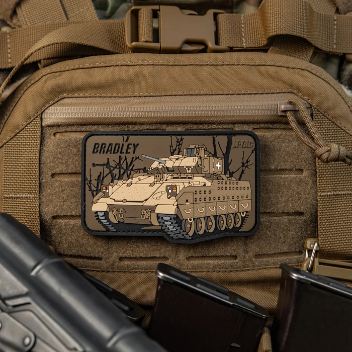 M-Tac нашивка Bradley (PVC), Coyote M-Tac нашивка Bradley (PVC), Coyote