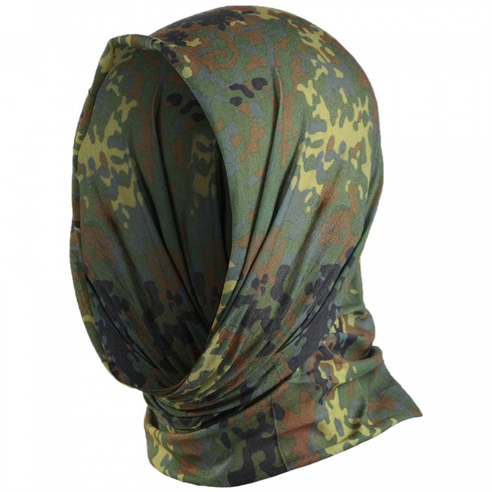Бафф многофункциональный MIL-TEC Headgear Flecktarn Бафф многофункциональный MIL-TEC Headgear Flecktarn