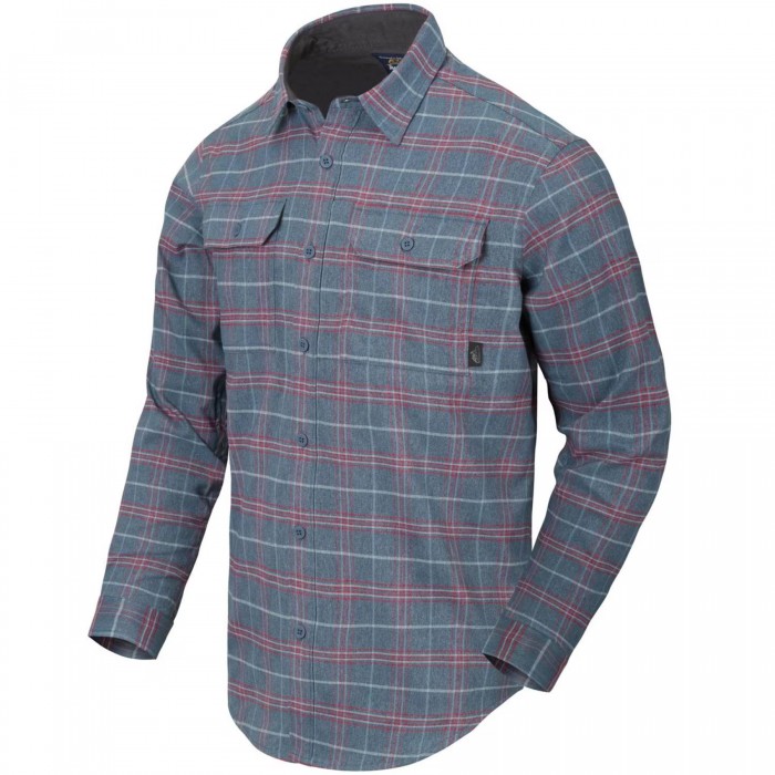 Сорочка Helikon GreyMan Polyester/Nylon - Graphite Plaid Сорочка Helikon GreyMan Polyester/Nylon - Graphite Plaid