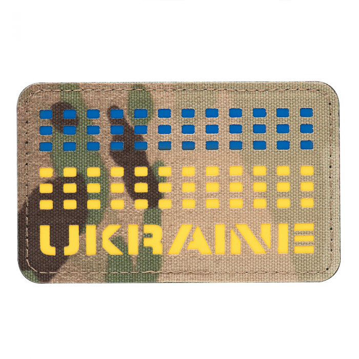 M-Tac нашивка Ukraine Laser Cut Multicam/Yellow/Blue M-Tac нашивка Ukraine Laser Cut Multicam/Yellow/Blue