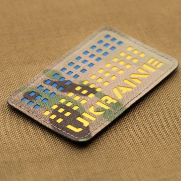 M-Tac нашивка Ukraine Laser Cut Multicam/Yellow/Blue