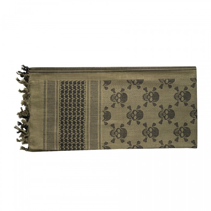 M-Tac шарф шемаг Pirate Skull Olive/Black M-Tac шарф шемаг Pirate Skull Olive/Black