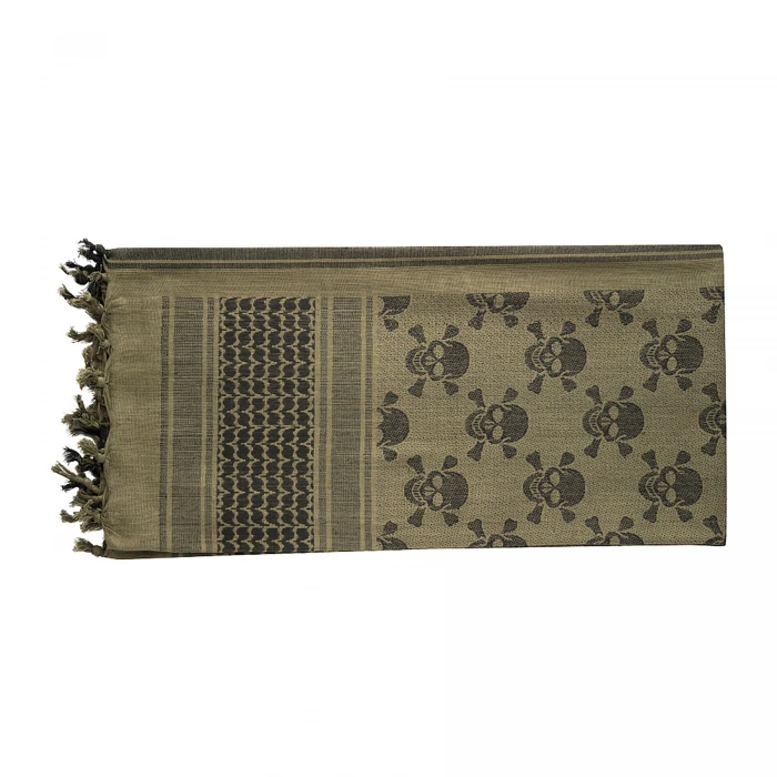 M-Tac шарф шемаг Pirate Skull Olive/Black M-Tac шарф шемаг Pirate Skull Olive/Black