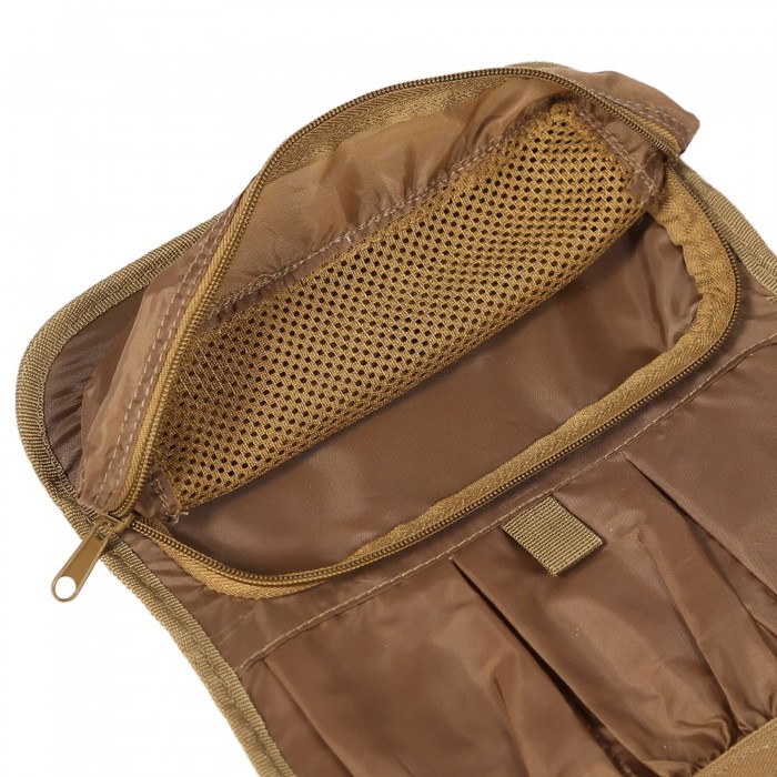 Сумка для туалетных приндлежностей MIL-TEC British Toilet Bag Coyote Сумка для туалетных приндлежностей MIL-TEC British Toilet Bag Coyote
