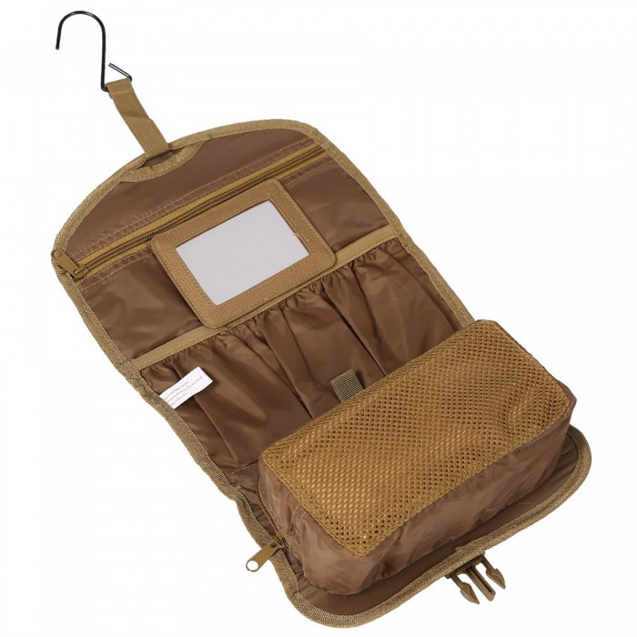 Сумка для туалетных приндлежностей MIL-TEC British Toilet Bag Coyote Сумка для туалетных приндлежностей MIL-TEC British Toilet Bag Coyote