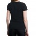 Футболка T-Shirt женская Helikon из органического хлопка Slim, Black