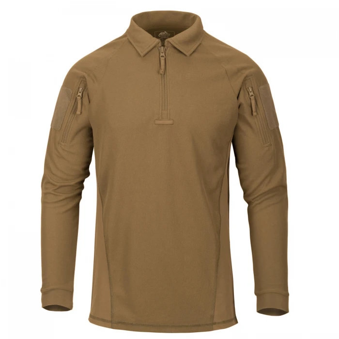 Боевая рубашка Helikon-Tex Range Polo Shirt Coyote Боевая рубашка Helikon-Tex Range Polo Shirt Coyote