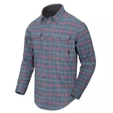 Сорочка Helikon-Tex Greyman Shirt Foggy AMBER PLAID, Сірий