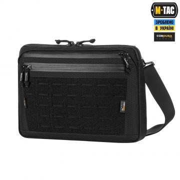 M-TAC СУМКА ADMIN BAG LARGE ELITE С ЛИПУЧКОЙ Черный, Black