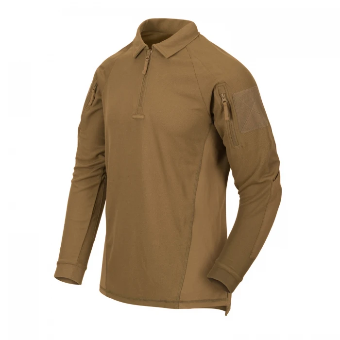Боевая рубашка Helikon-Tex Range Polo Shirt Coyote Боевая рубашка Helikon-Tex Range Polo Shirt Coyote