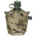 Фляга MFH 1л с чехлом Operation-Camo Multicam