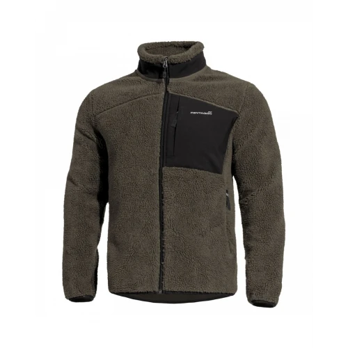 Флісова кофта Pentagon SUMMIT SHERPA Dark olive