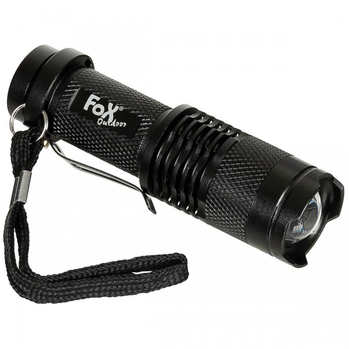Ліхтар кишеньковий Fox Outdoor Flashlight «Mini» Black Ліхтар кишеньковий Fox Outdoor Flashlight «Mini» Black