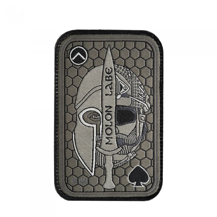 M-Tac нашивка Molon Labe Ace (жаккард) Олива M-Tac нашивка Molon Labe Ace (жаккард) Олива