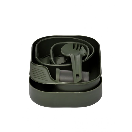 Набор пластиковый WILDO 7-PC CAMP-A-BOX OD Олива, Olive
